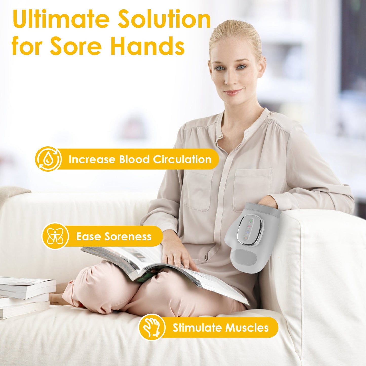 HandoGenix™ Smart Hand Massager