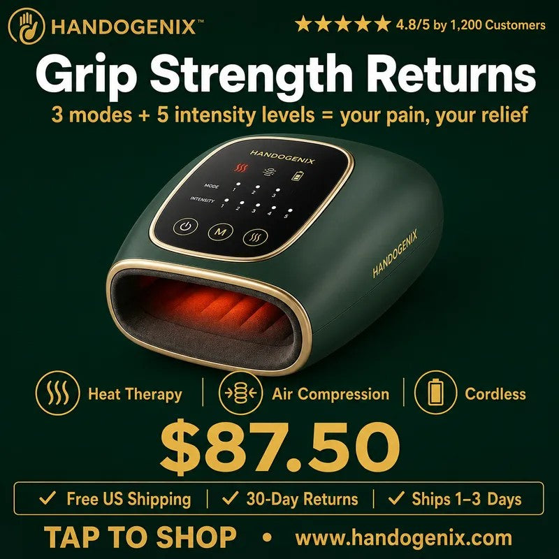 HandoGenix™ Smart Hand Massager